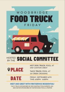 Woodbridge HOA - Food Truck Night