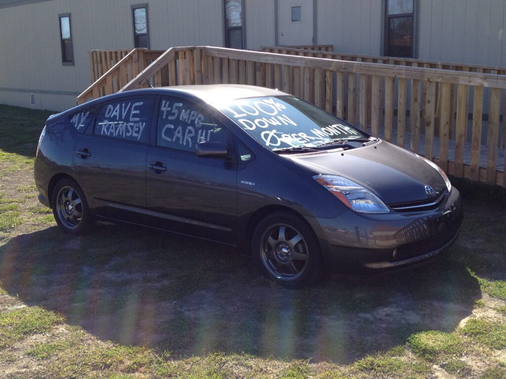 '09 Prius - Dave Ramsey Car